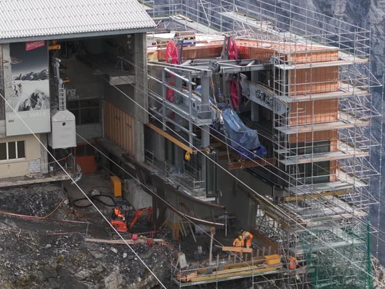 Schilthornbahn 20XX Logistik